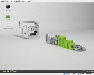 Escrtorio Linux Mint